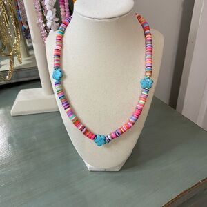 Allie + Bess Vinyl Necklace